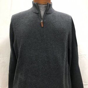 NORDSTROM MEN'S SHOP Quarter Zip Sweater